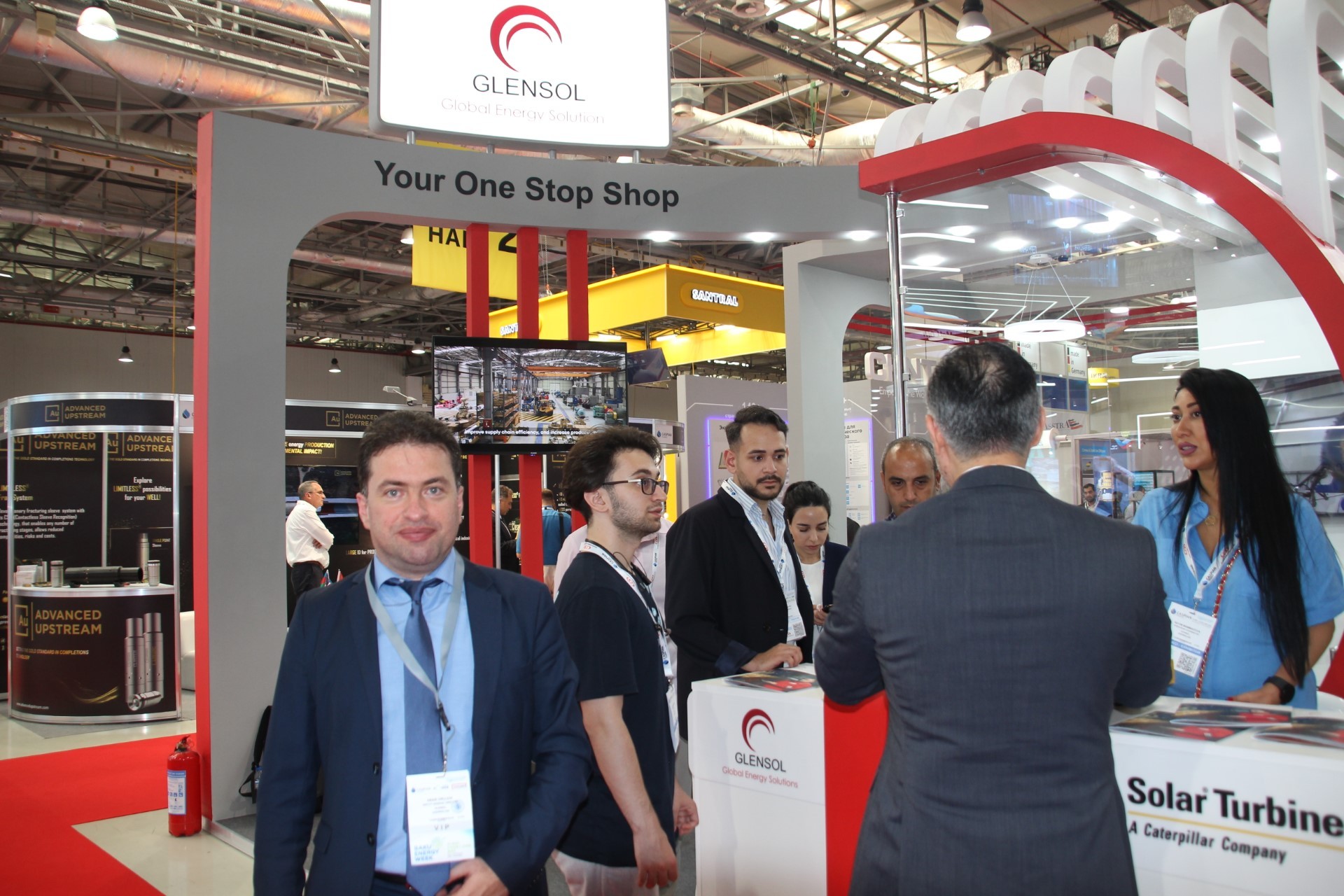 We presented the full range of our company`s services at Caspian Power